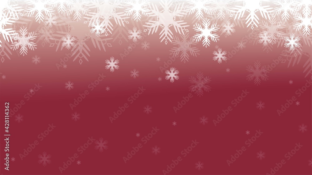 Red snow light bokeh banner background Red snow light bokeh banner background