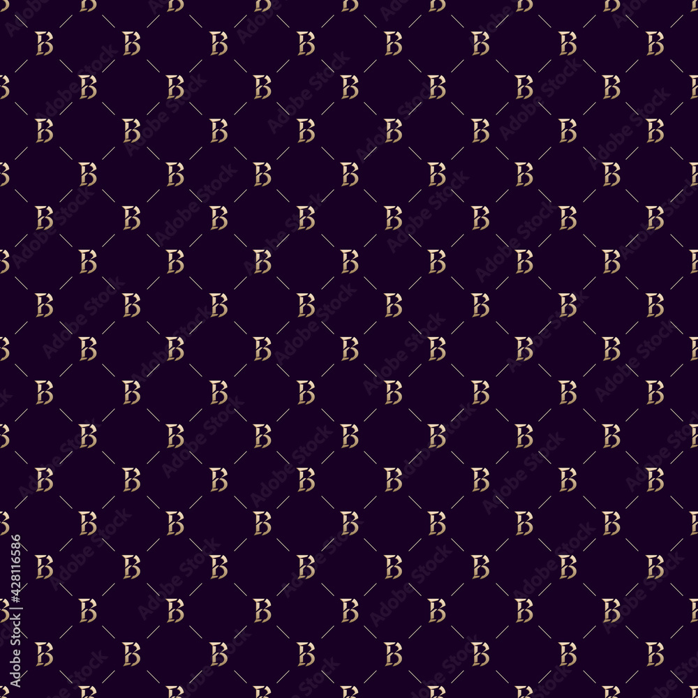 Luxurious Logo Pattern_B Luxurious Logo Pattern_B
