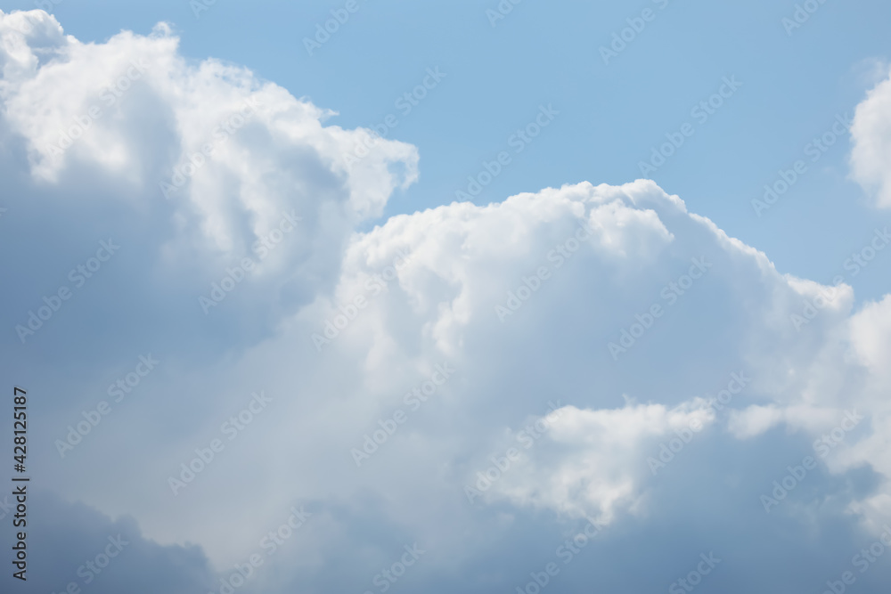 Beautiful view of blue sky with white clouds Beautiful view of blue sky with white clouds