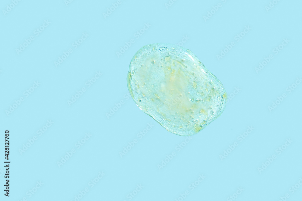 Luqiud cosmetic product. Jelly bubble transparent toner. Makeup cleaner. Aqua hair conditioner. Sanitizer smudge. Dry moisturizer with omega 3