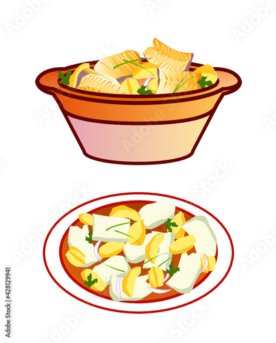 plat à la morue