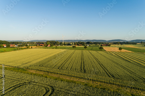 Ortschaft in Deutschland aus der Luft © Christian Schwier