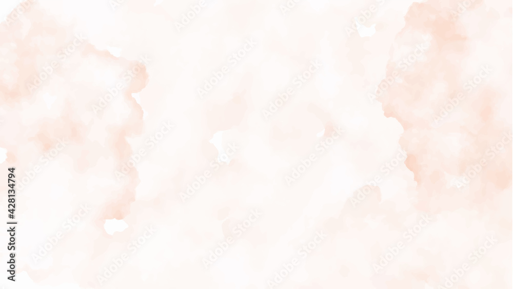 Bright Orange watercolor background for textures backgrounds and web banners design