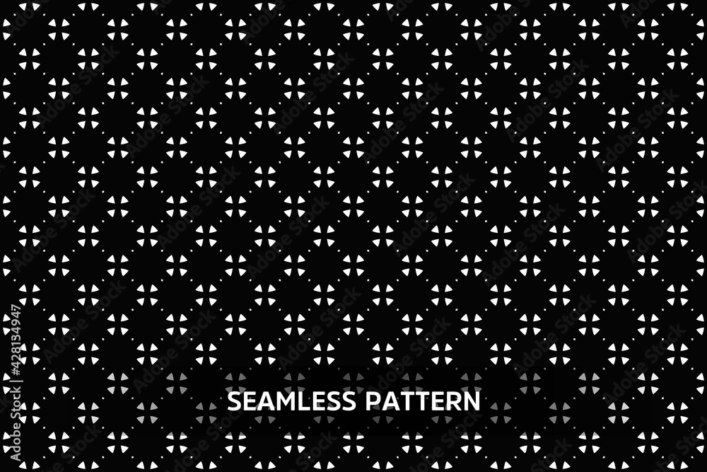 Seamless tribal texture geometric design