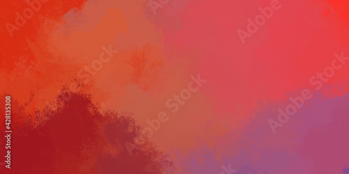 Brush stroked painting. Artistic vibrant and colorful wallpaper. Chaotic painting. Brushed Painted Abstract Background. © Hybrid Graphics