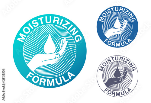 Skin moisturizing anti-age formula emblem