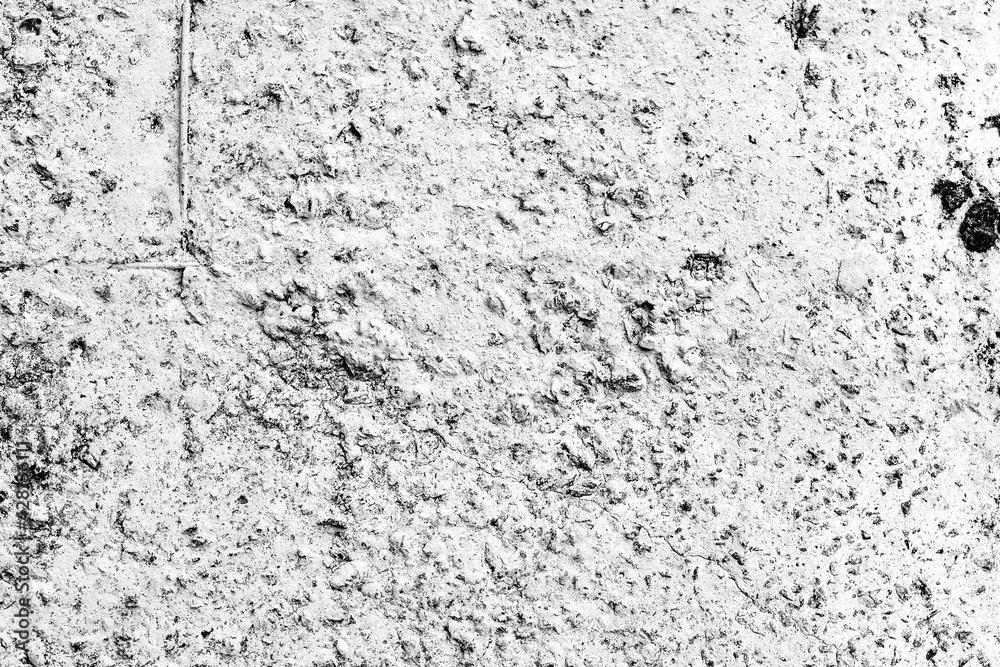 Obraz premium Texture of a concrete wall with cracks and scratches which can be used as a background