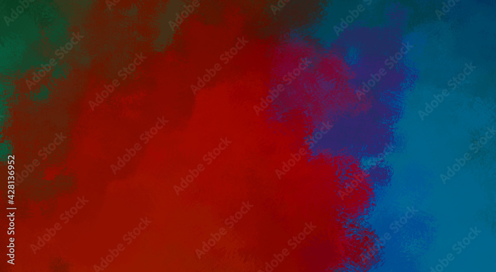 Brushed Painted Abstract Background. Brush stroked painting. Artistic vibrant and colorful wallpaper.