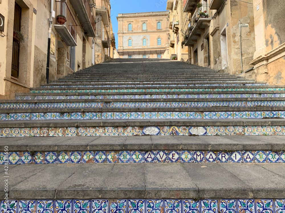 Sicily, Caltagirone, ceramics