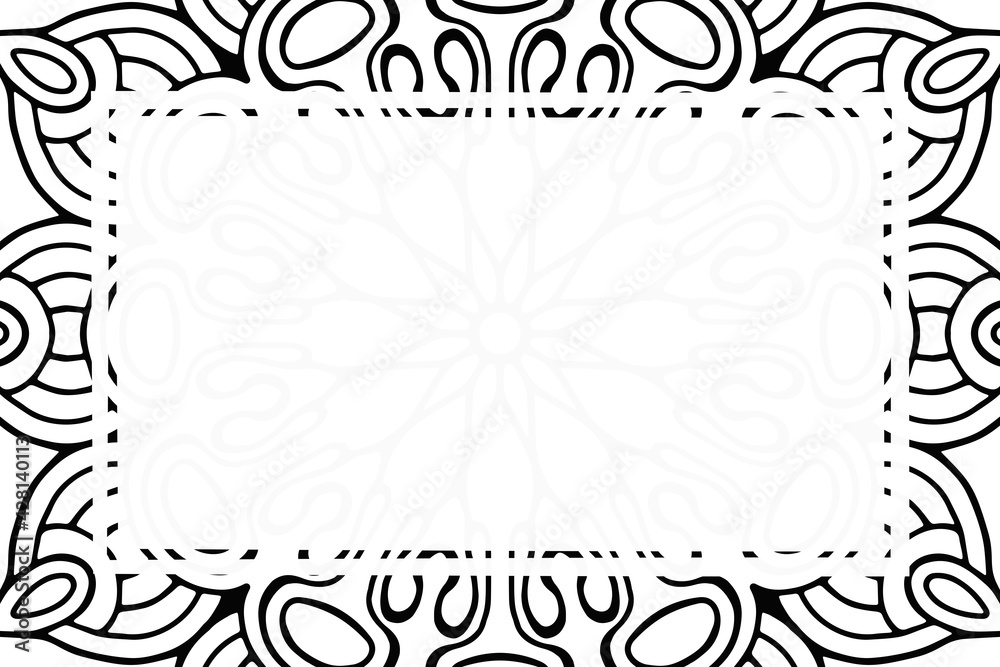 Vector islamic background with mandala Vector islamic background with mandala