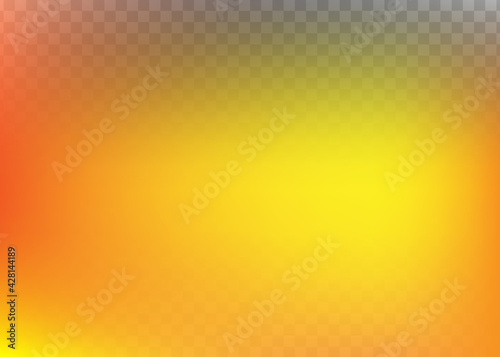 Orange gradient background. Vector graphics and design.
