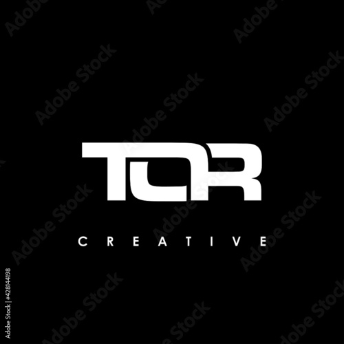TOR Letter Initial Logo Design Template Vector Illustration