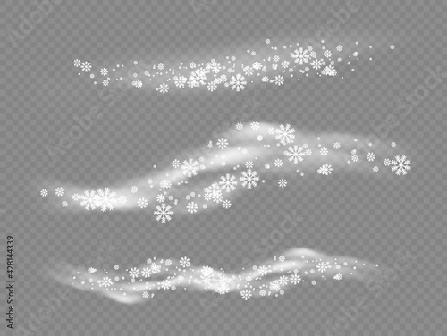 Wind, white cloudiness, mist or snow whirlwind.
