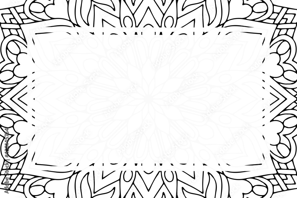 Vector islamic background with mandala Vector islamic background with mandala