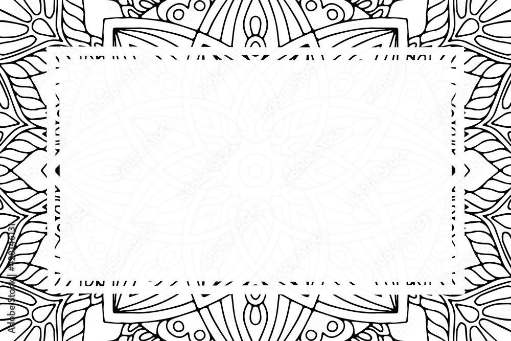 Obraz premium Vector islamic background with mandala