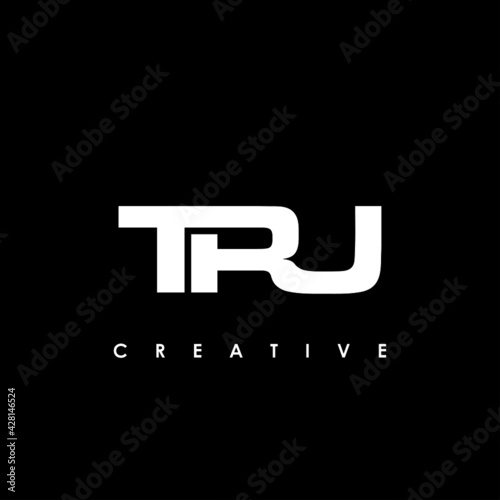TRU Letter Initial Logo Design Template Vector Illustration