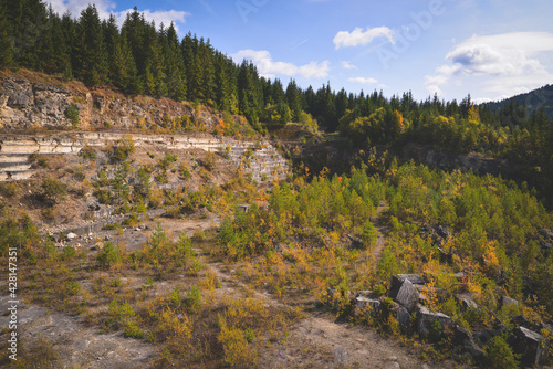 autumn in the mountains