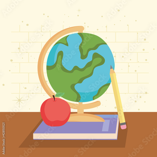 school world sphere