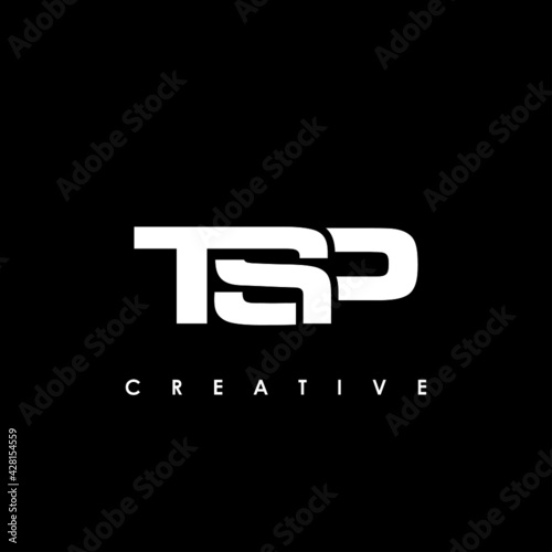 TSP Letter Initial Logo Design Template Vector Illustration photo