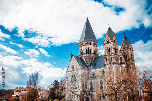 New Temple church of Metz, France