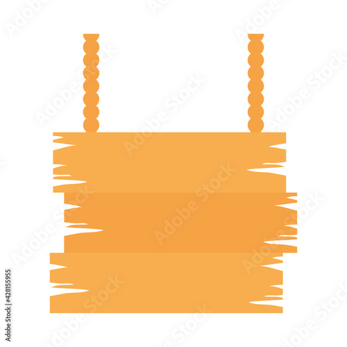 wooden board hanging