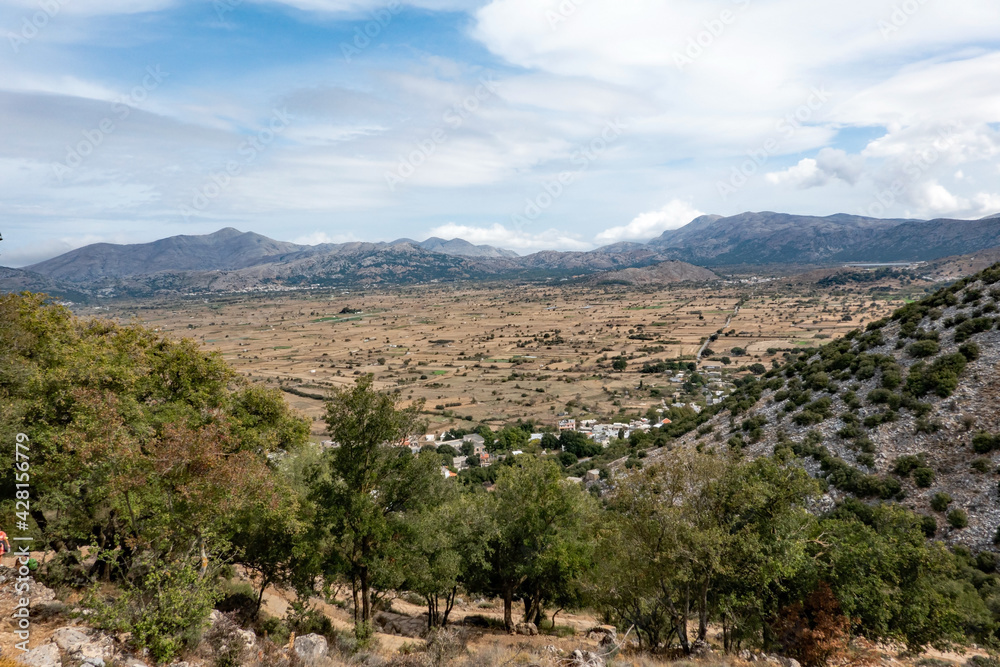 Lassithi Plateau on Crete, Island,