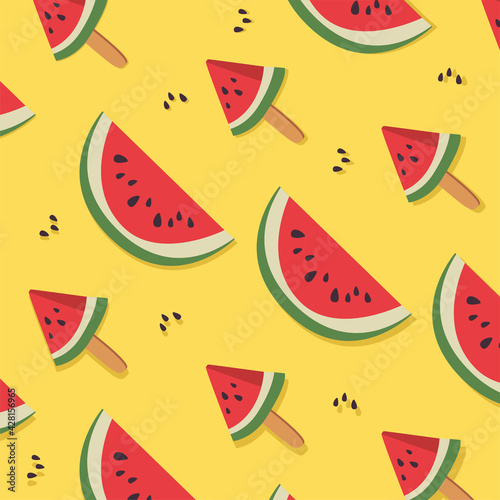 watermelons ice creams