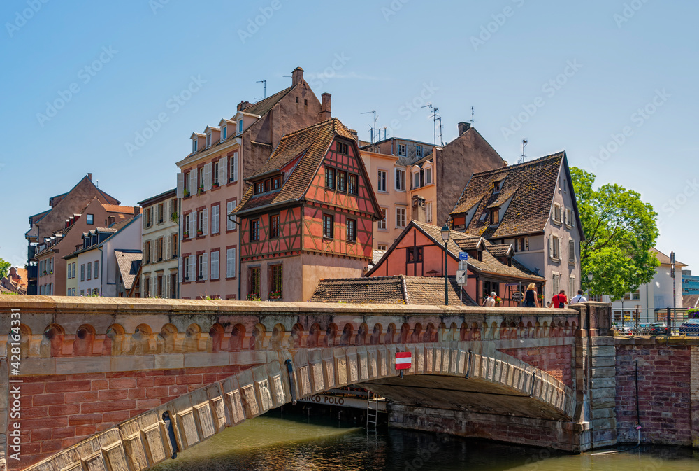 Ponts Envelopes In Strasbourg Old Town, France