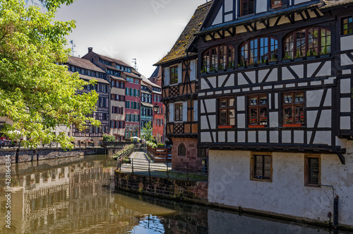Petite France And River Ill, Strasbourg, Alsace, France