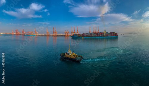 Escort And Container Port  Salalah  Oman