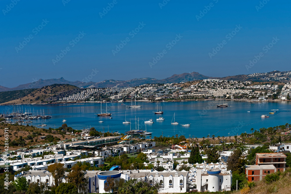 Obraz premium Bay Von Gümbet, Bodrum, Mugla, Turkey
