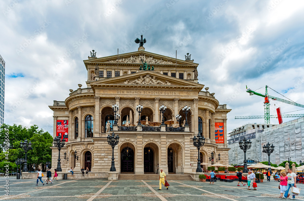 Alte Oper, Frankfurt Am Main, Hessen, Germany