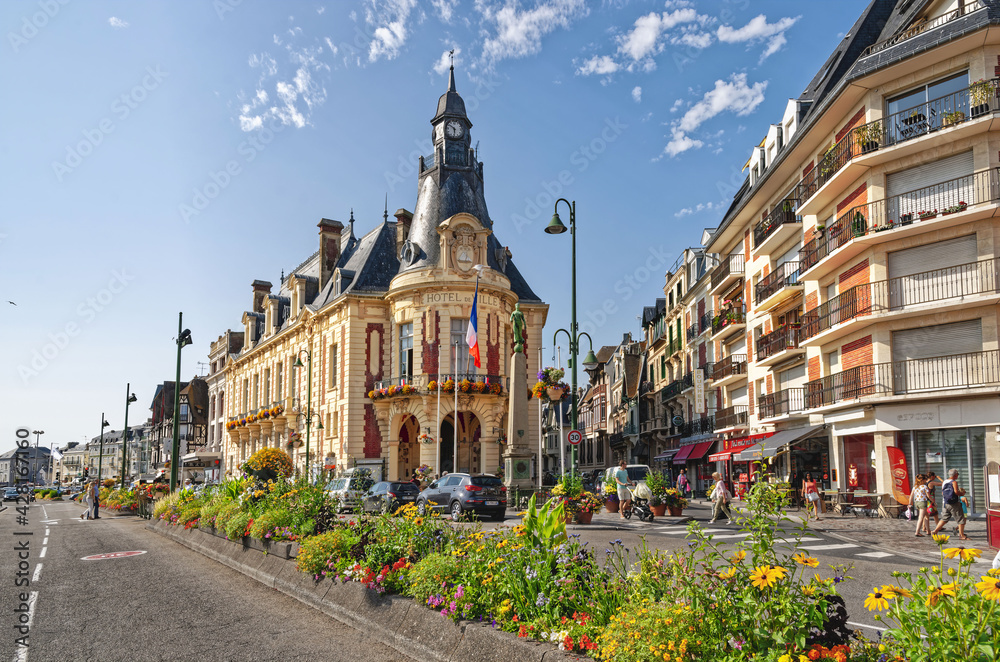 Town Hall Of Trouville Sur Mer, Deauville, Normandy, France