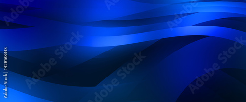 Abstract background with colorful gradient. Vibrant graphic wallpaper with stripes design. Fluid 2D illustration of modern movement.