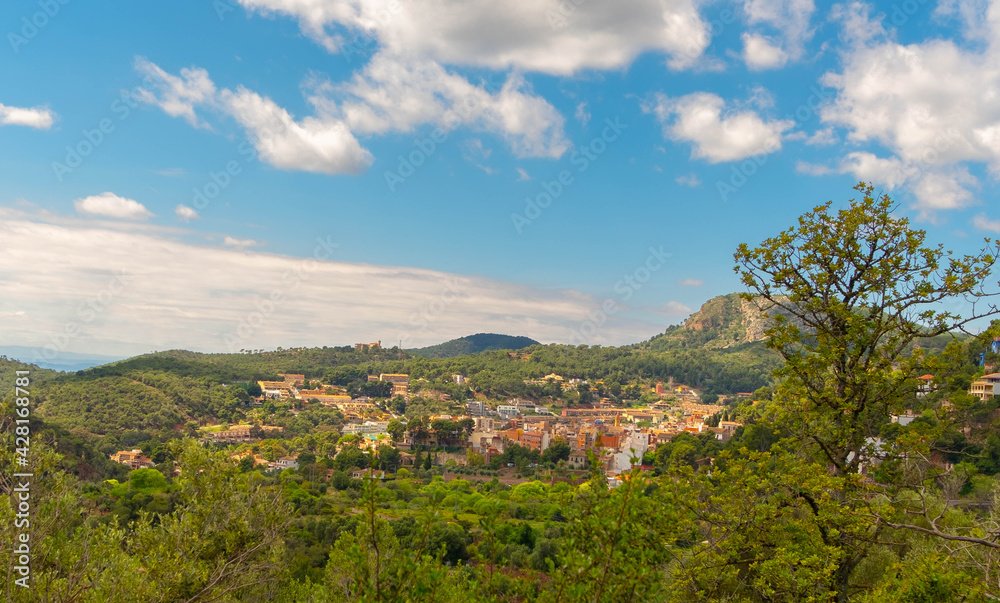 Route for hiking in the city of Valencia. Route for hiking in the city of Valencia.
