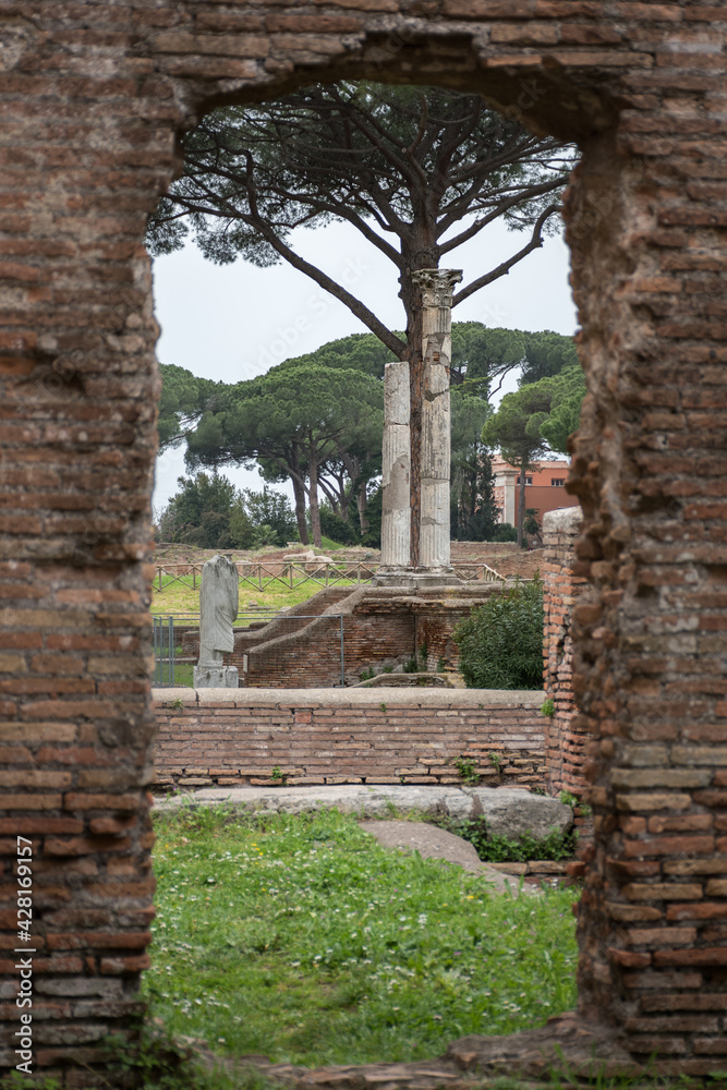 Obraz premium Ostia Antica