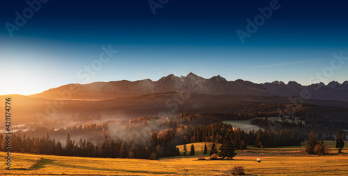 Obraz na płótnie Łapszanka - Tatry w salonie