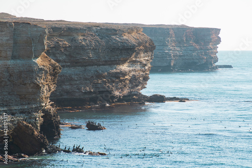 Coast of the Tarhankut Peninsula. Crimea