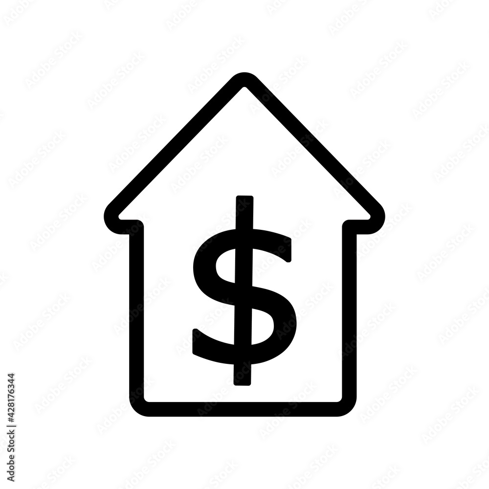 house icons, isolated on white background house icons, isolated on white background