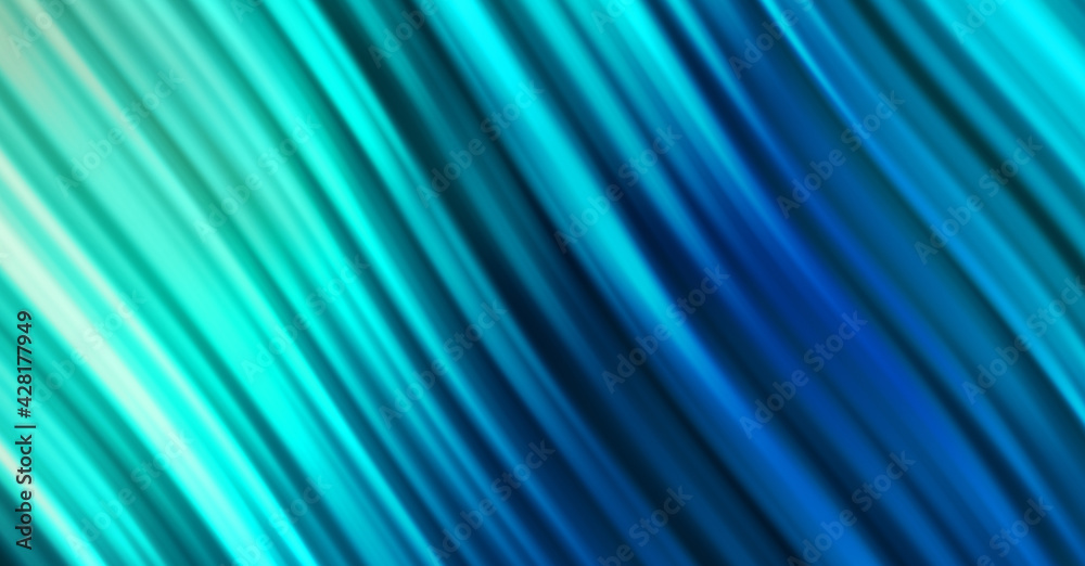 Fototapeta premium Abstract background with curved lines. Colorful illustration in abstract style with gradient. Vibrant wave pattern with striped texture.