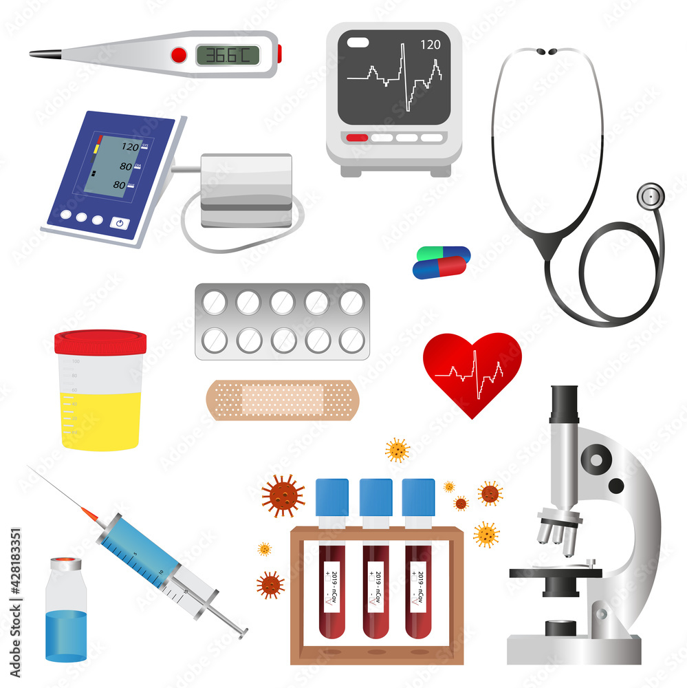 A set of devices for medicine