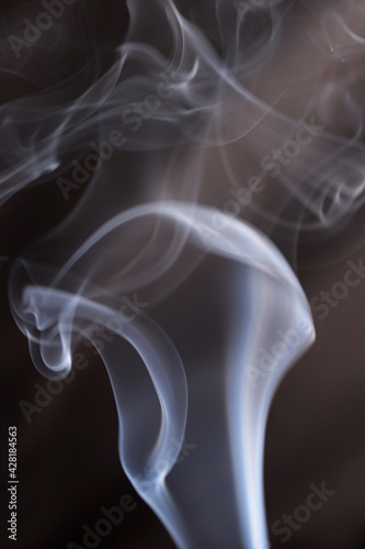 abstract smoke effect on dark background
