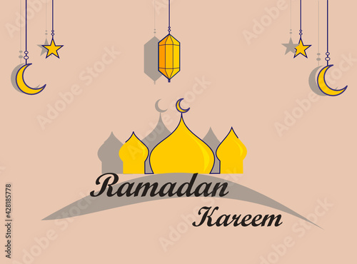 background vector vor ramadan