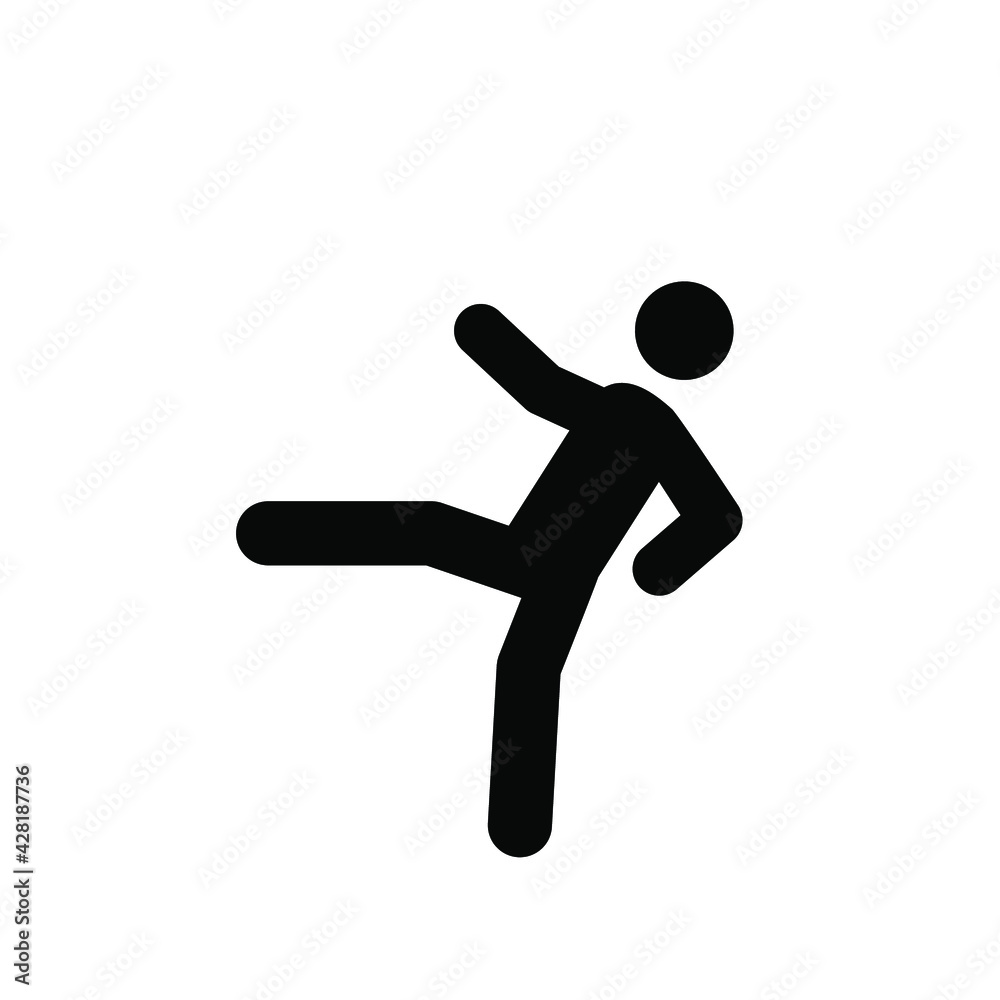 Karate vector icon. Editable stroke. Linear style sign for use on web design and mobile apps, logo. Symbol illustration. Pixel vector graphics - Vector Karate vector icon. Editable stroke. Linear style sign for use on web design and mobile apps, logo. Symbol illustration. Pixel vector graphics - Vector