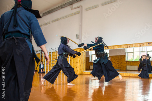 fight with the Kendo Sword School photo