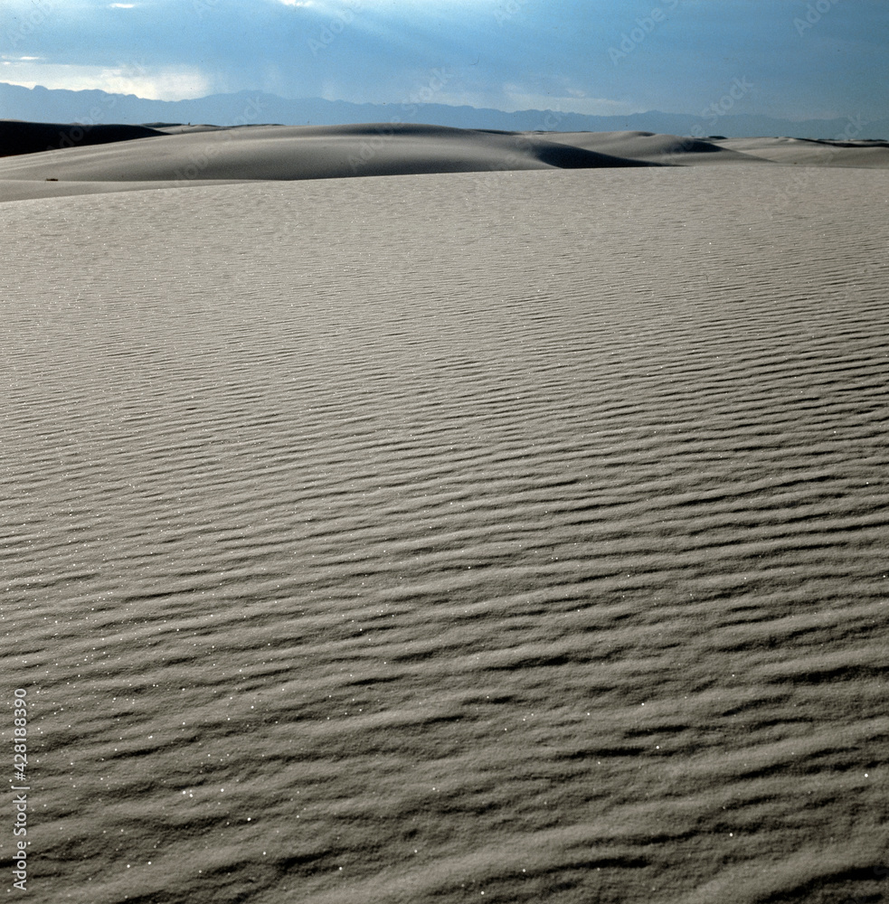 White Sands National Park American national park New Mexico USA. White