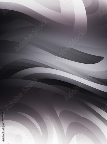 Dynamic trendy simple fluid color gradient abstract cool background with overlapping line effects. Illustration for wallpaper, banner, background, card, book, pamphlet,website. 2D illustration..