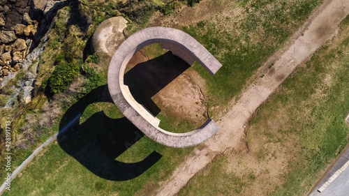 Cenital del Elogio del Horizonte sin gente