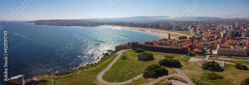 Panorámica de Gijón