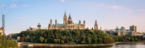 Parliament Hill viewed from Gatineau
